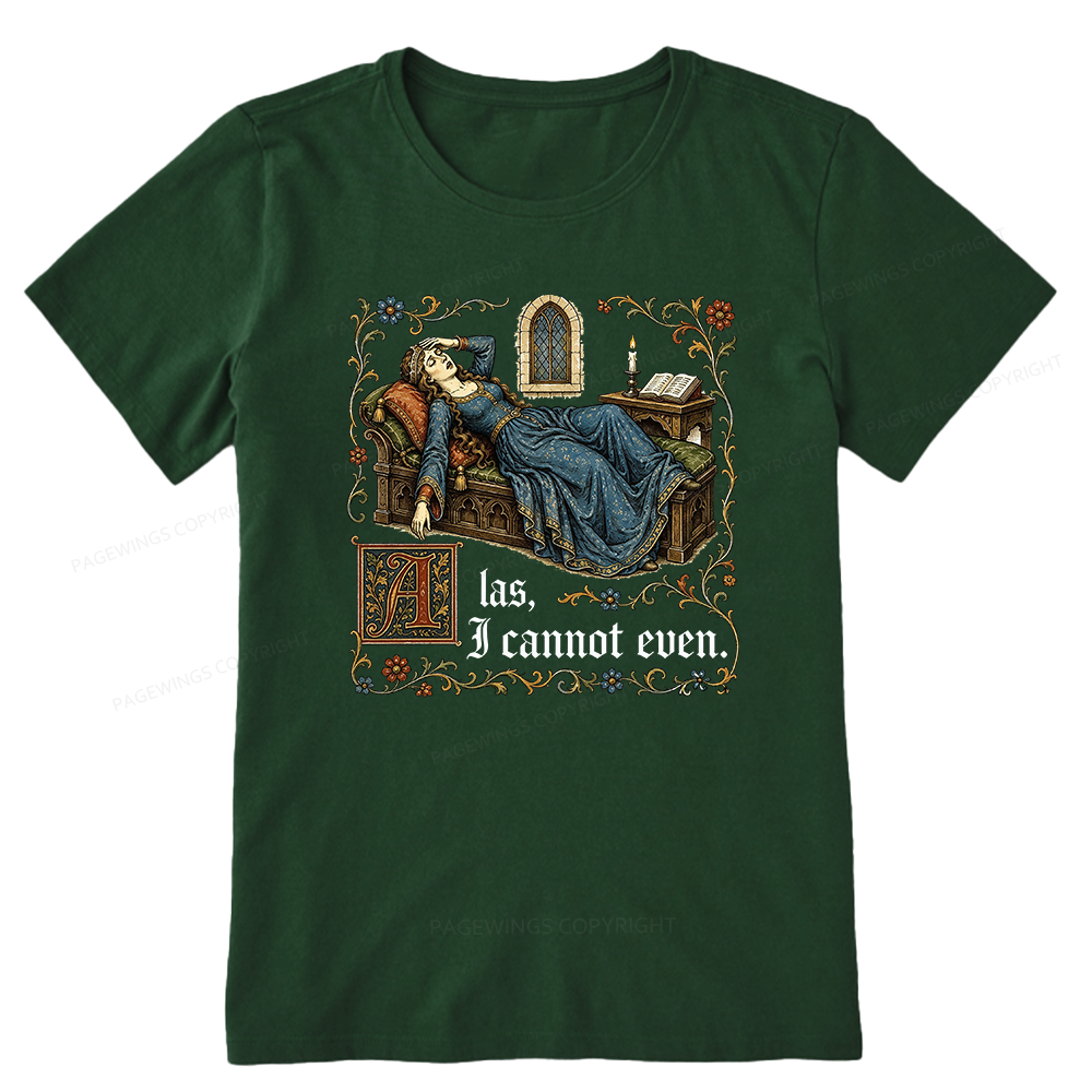 Pagewings Medieval Book Lover Unisex Classic T-shirt