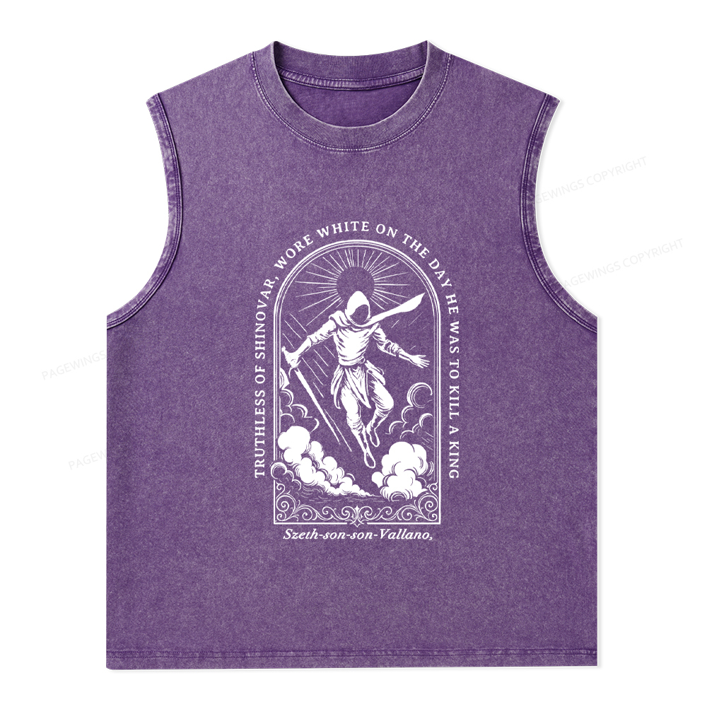Pagewings Truthless of Shinovar Unisex Washed Tank Top