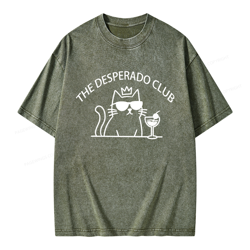 Pagewings Desperado Club Unisex Washed T-shirt