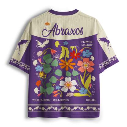 Pagewings Fantasy Novel Lovers Unisex Mesh Jersey