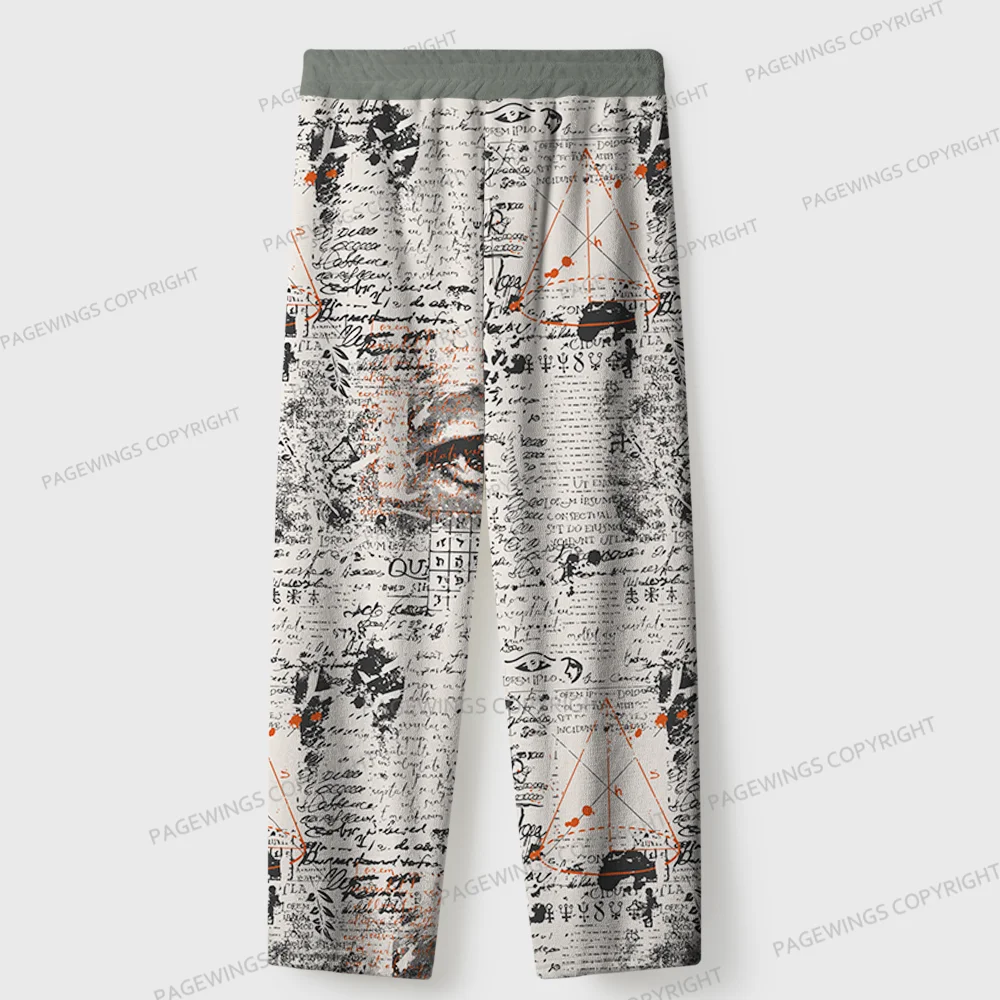 Pagewings Book Lover Unisex Flannel Pajama Set