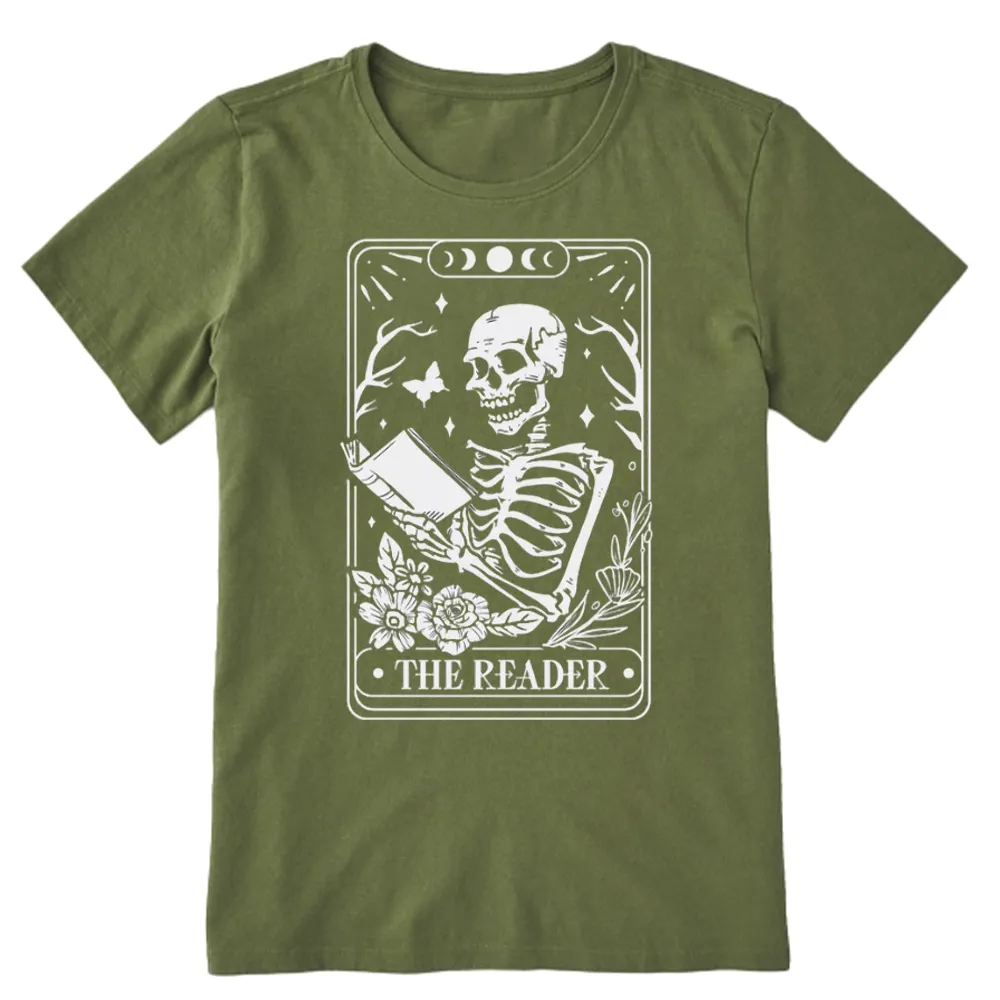 Pagewings The Reader Tarot Card Unisex Classic T-shirt