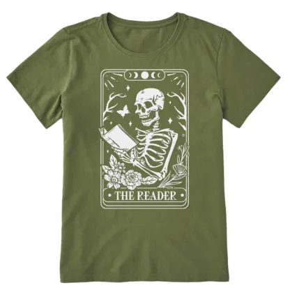 Pagewings The Reader Tarot Card Unisex Classic T-shirt