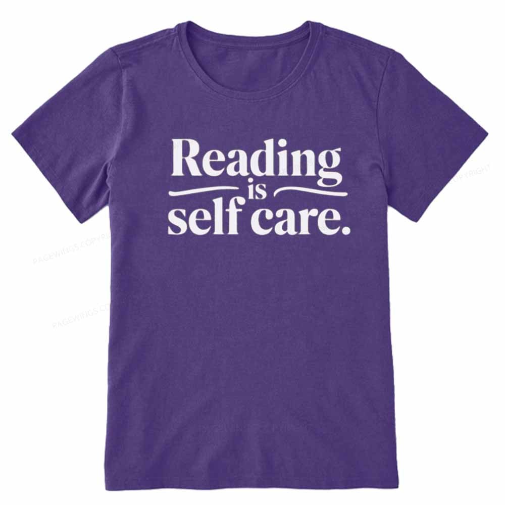 Pagewings Reading Self Care Unisex Tee Unisex Classic T-shirt