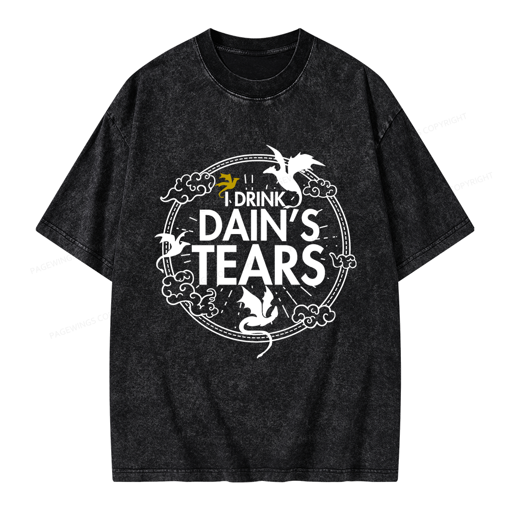 Pagewings Fantasy Lover Unisex Washed T-shirt