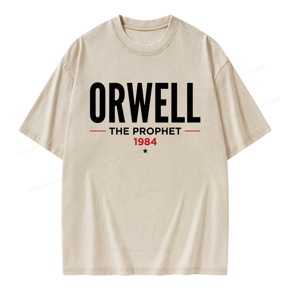 Pagewings The Prophet Unisex Washed T-shirt