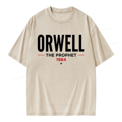Pagewings The Prophet Unisex Washed T-shirt
