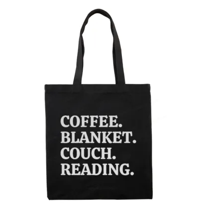 Pagewings Coffee Blanket Couch Reading Tote Bag