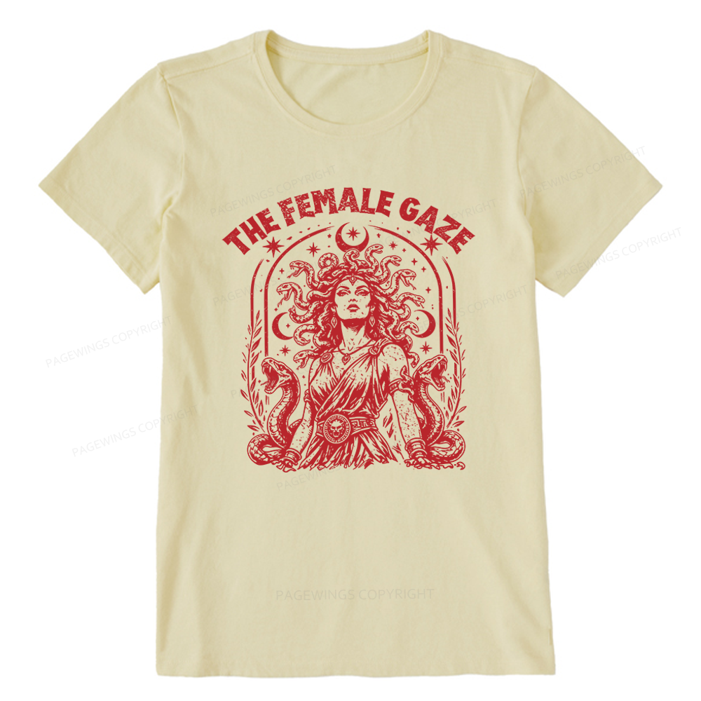 Pagewings Vintage Medusa Feminist Unisex Classic T-shirt