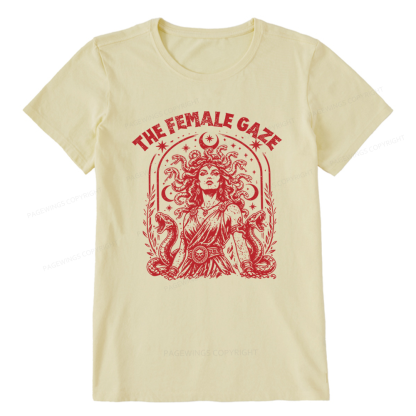 Pagewings Vintage Medusa Feminist Unisex Classic T-shirt