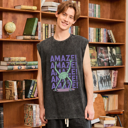 Pagewings Rocky Amaze Unisex Washed Tank Top