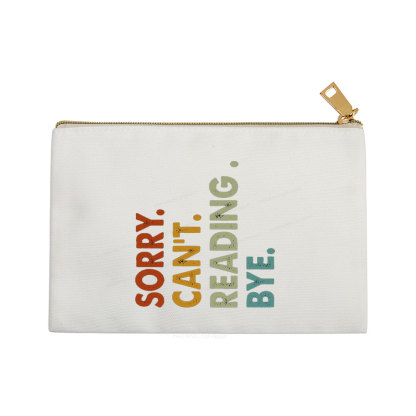 Pagewings Sorry Can't Reading Bye Pouch