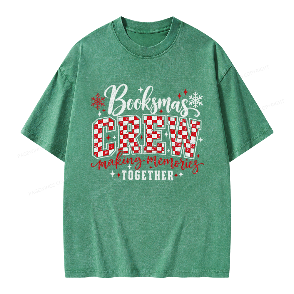 Pagewings Making Memories Unisex Washed T-shirt