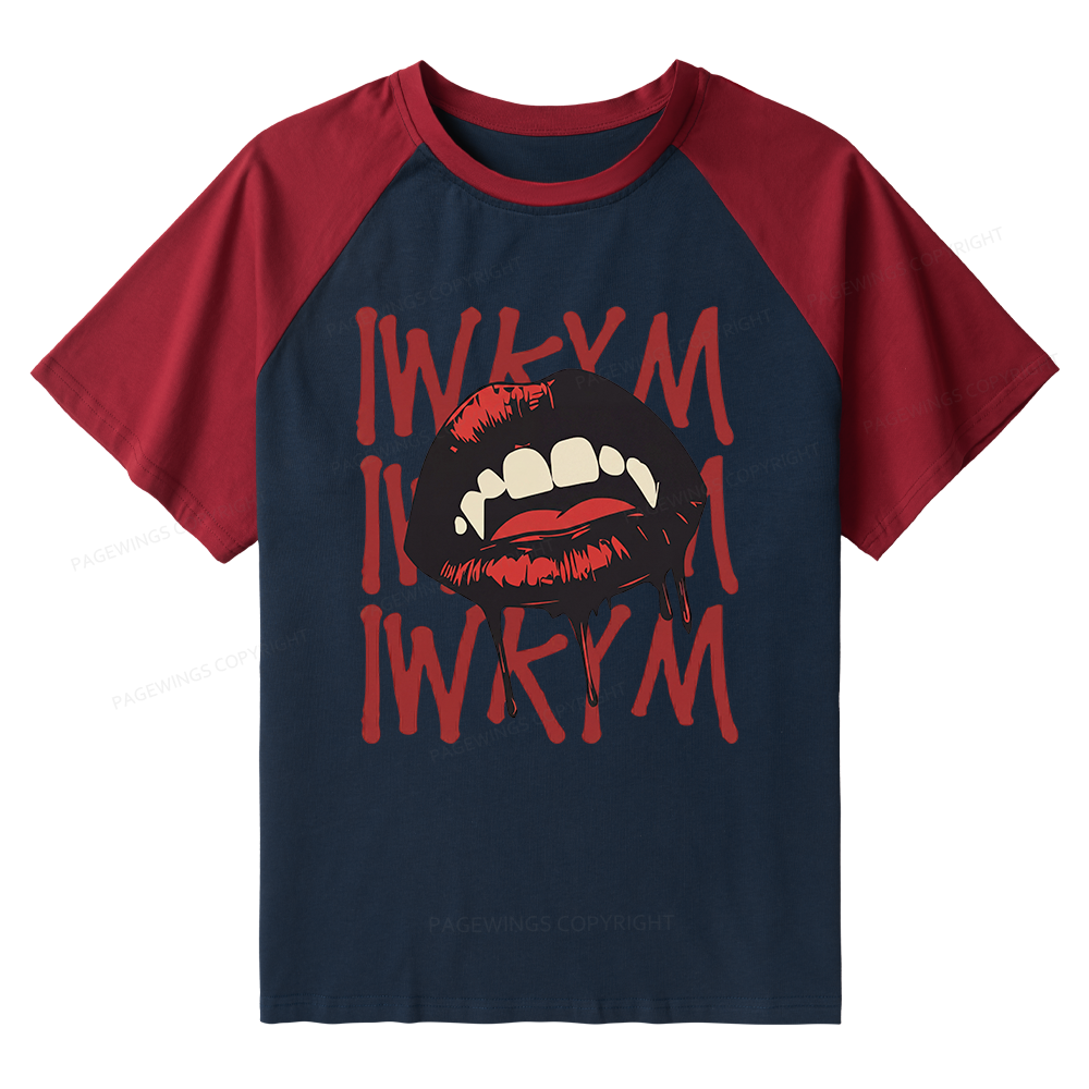 Pagewings Sci-Fi Novel Lover Raglan T-shirt