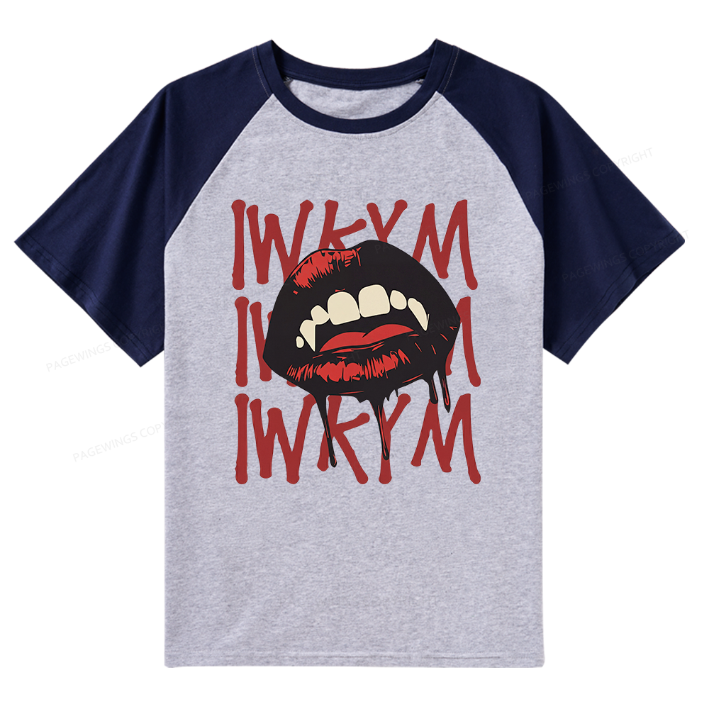 Pagewings Sci-Fi Novel Lover Raglan T-shirt