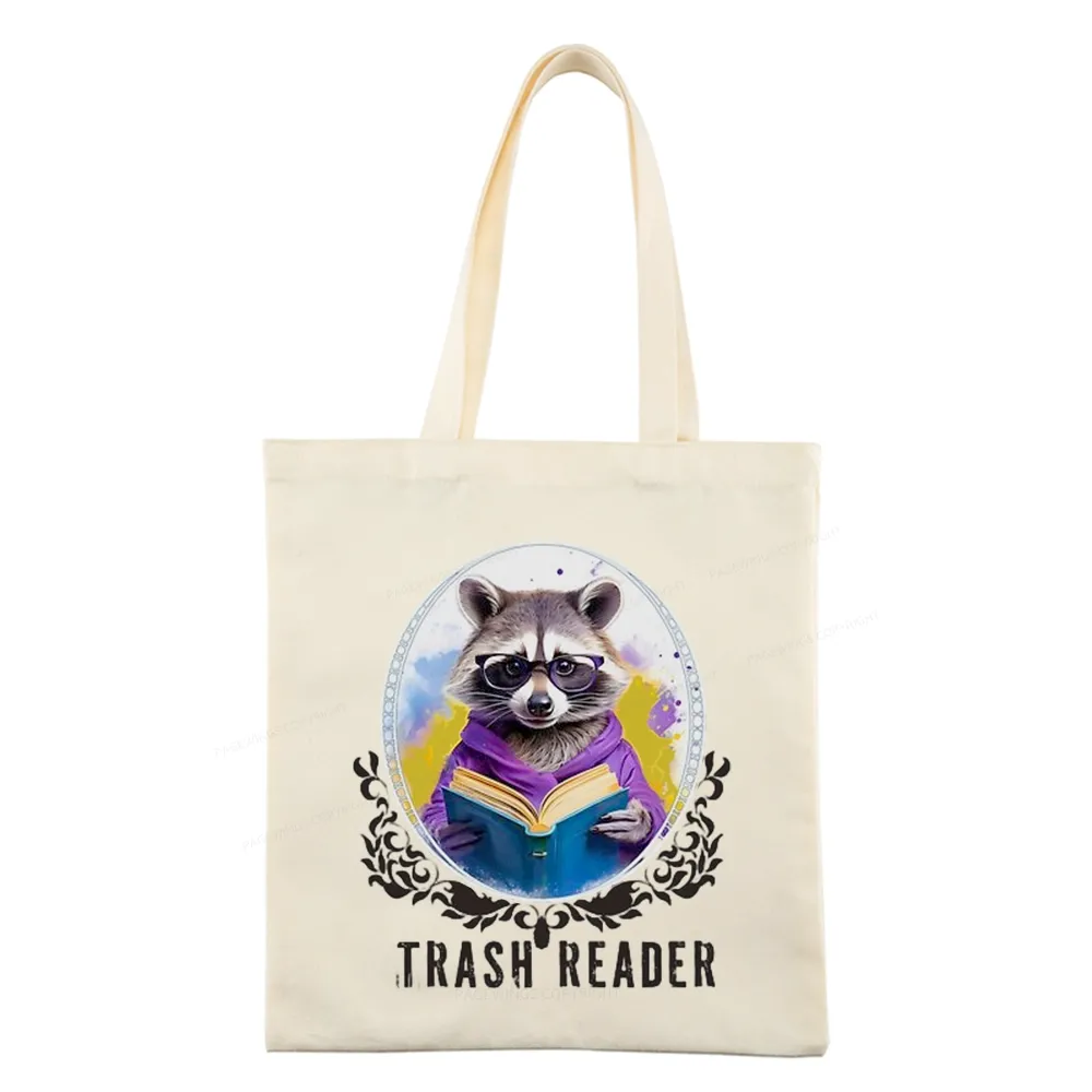 Pagewings Trash Reader Tote Bag