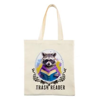 Pagewings Trash Reader Tote Bag