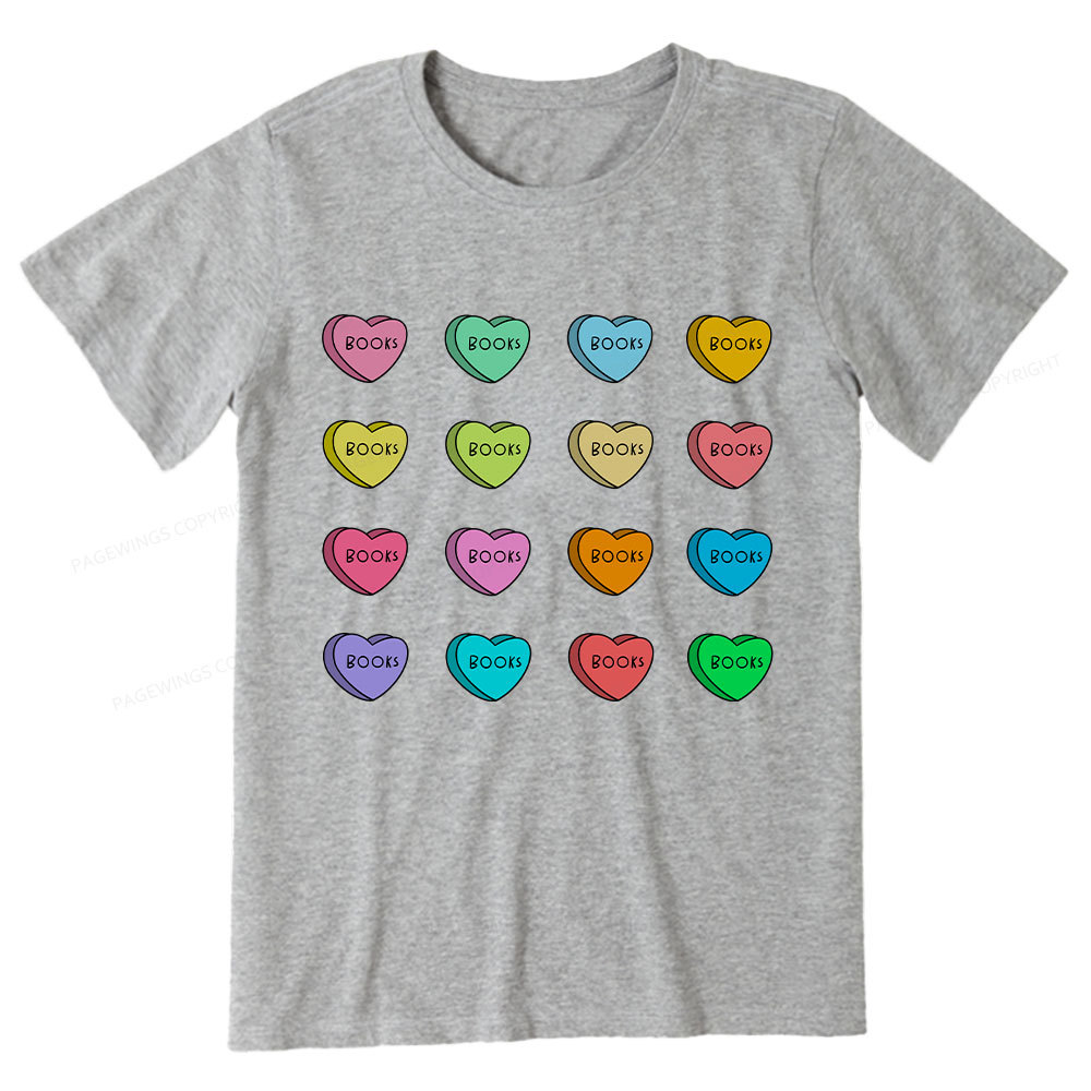 Pagewings Valentine's Day Librarian Unisex Classic T-shirt