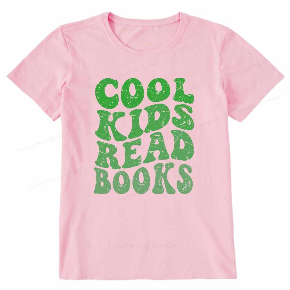 Pagewings Cool Kids Read Books Unisex Classic T-shirt