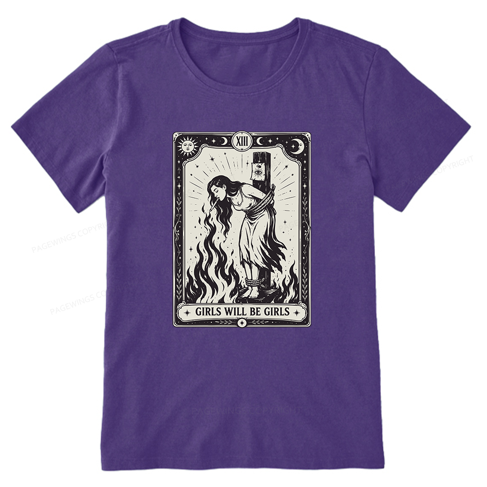 Pagewings Girls Will Be Girls Unisex Classic T-shirt