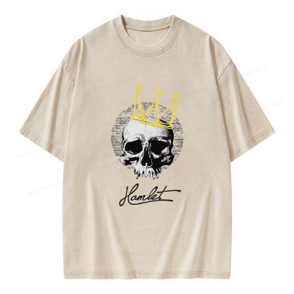 Pagewings Book Quote Unisex Washed T-shirt