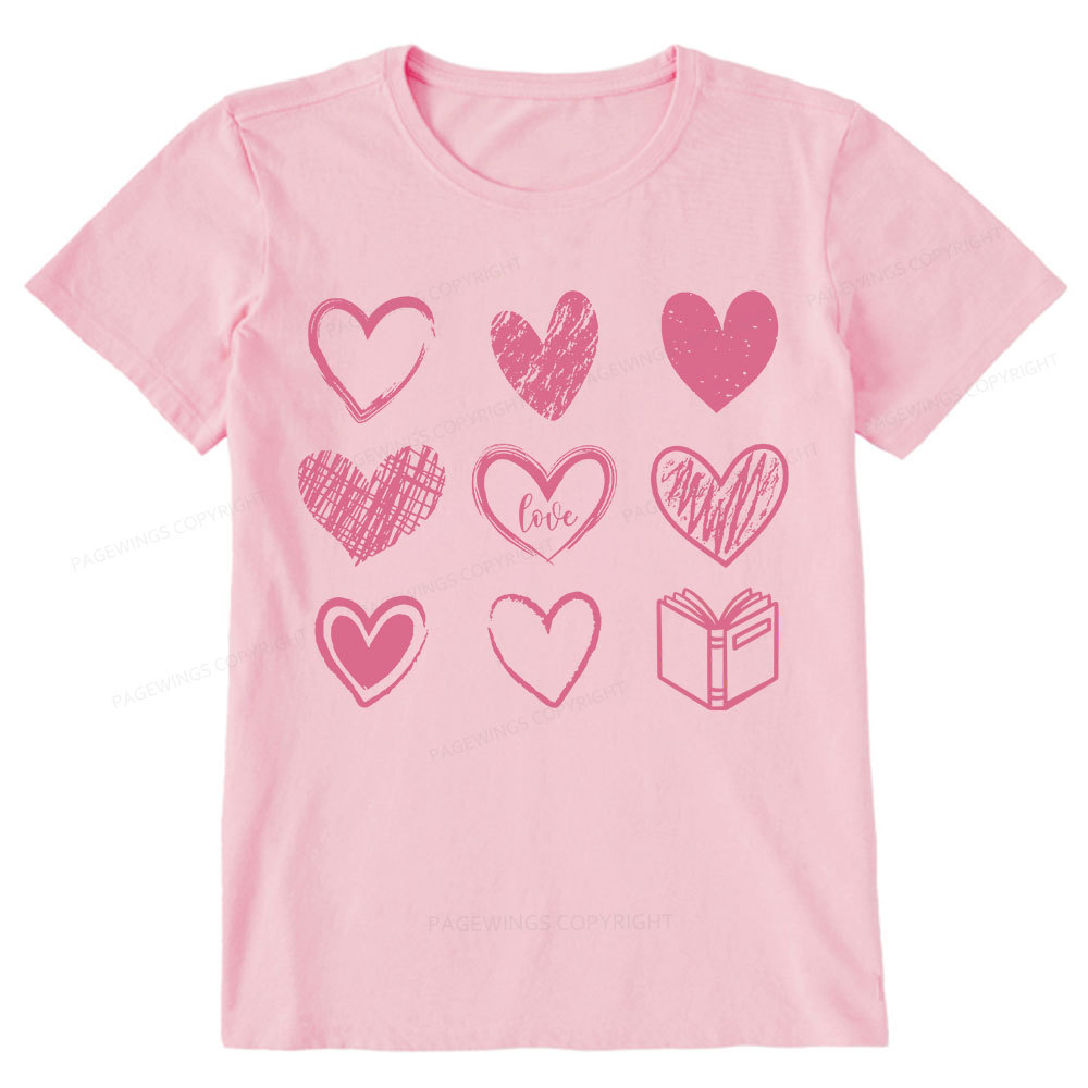 Pagewings To Love And Learn How To Be Loved Unisex Classic T-shirt