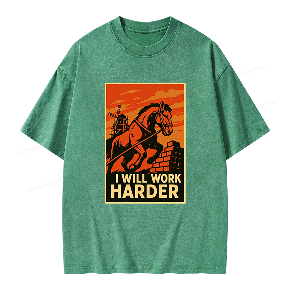 Pagewings Dystopia Quote Unisex Washed T-shirt