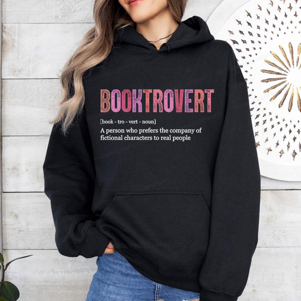 Pagewing Funny Book Lover Unisex Classic Hoodie