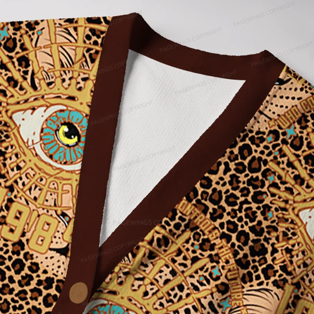 Pagewings Make Orwell Fiction Again Unisex Ugly Cardigan Sweaters