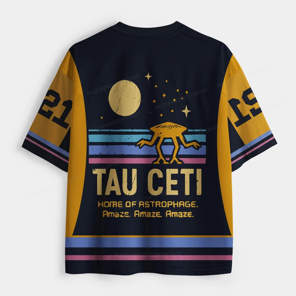 Pagewings Tau Ceti Unisex Mesh Jersey