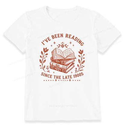 Pagewings I’ve Been Reading Since The Late 1900s Unisex Classic T-shirt