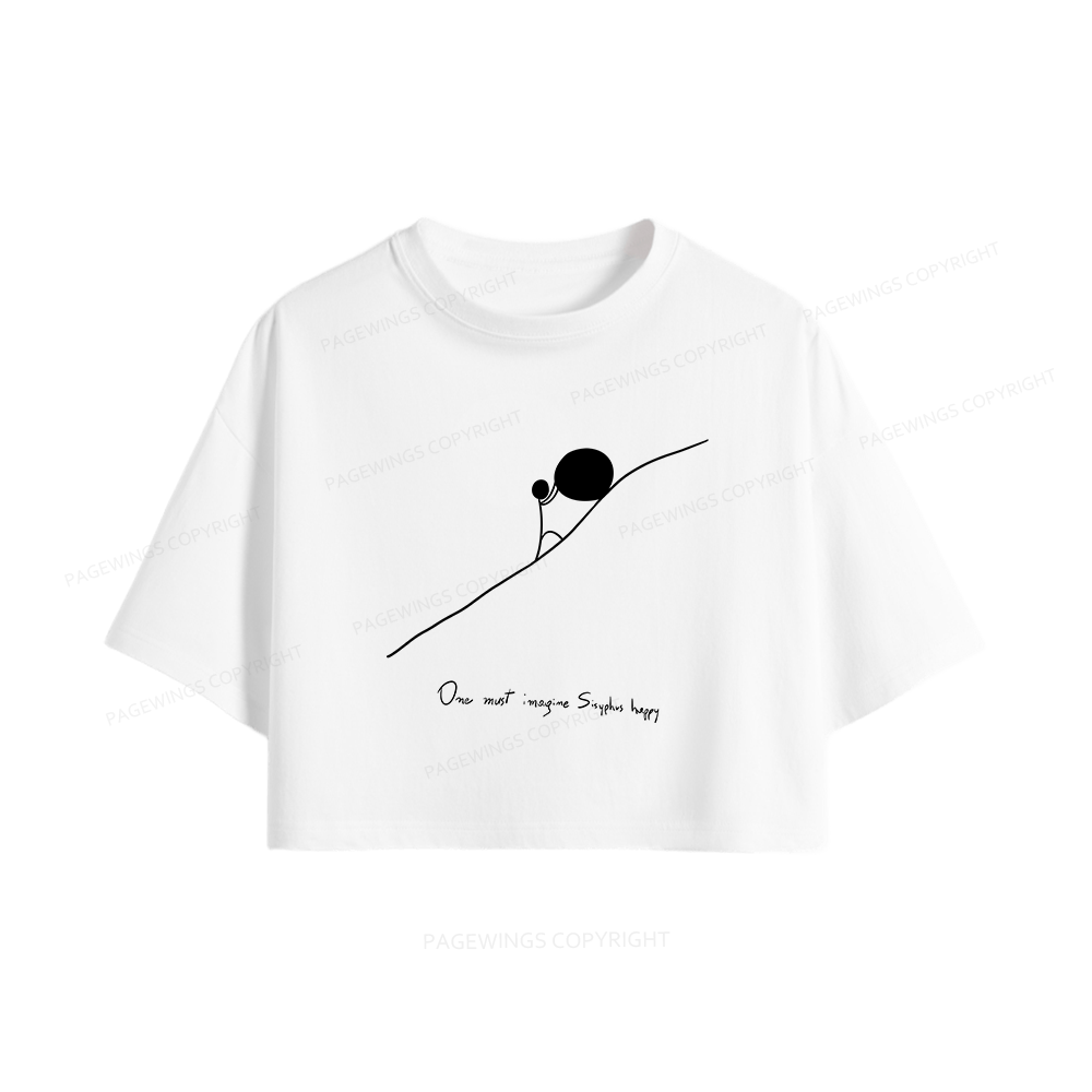 Pagewings The Rise and Fall of Sanctuary Moon Women Crop Tops
