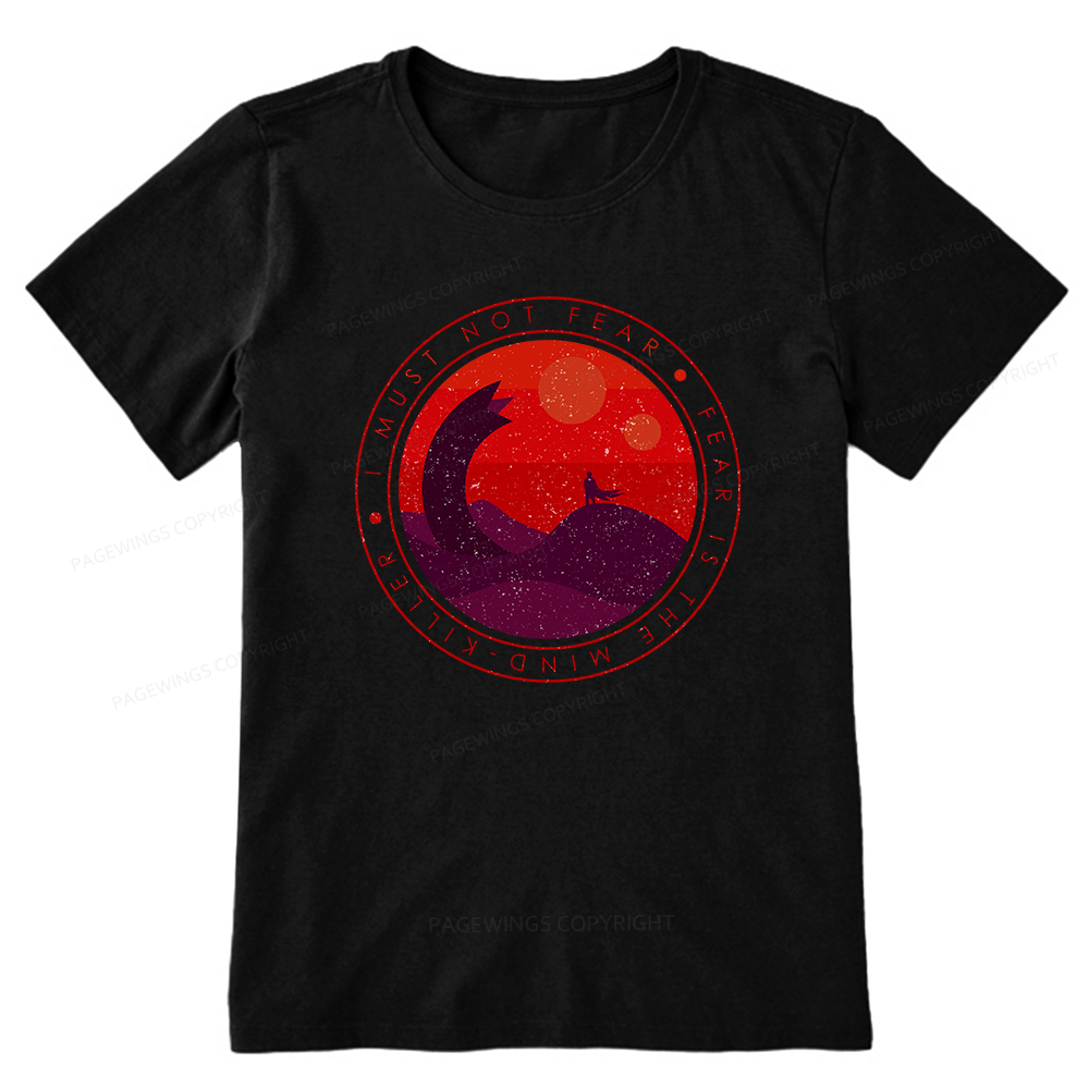 Pagewings I Must Not Fear Unisex Classic T-shirt