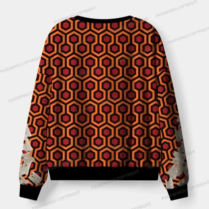 Pagewings Horror Novel Writer Unisex Flannel Pajama Set