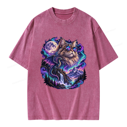 Pagewings Sci Fi Bookish Unisex Washed T-shirt