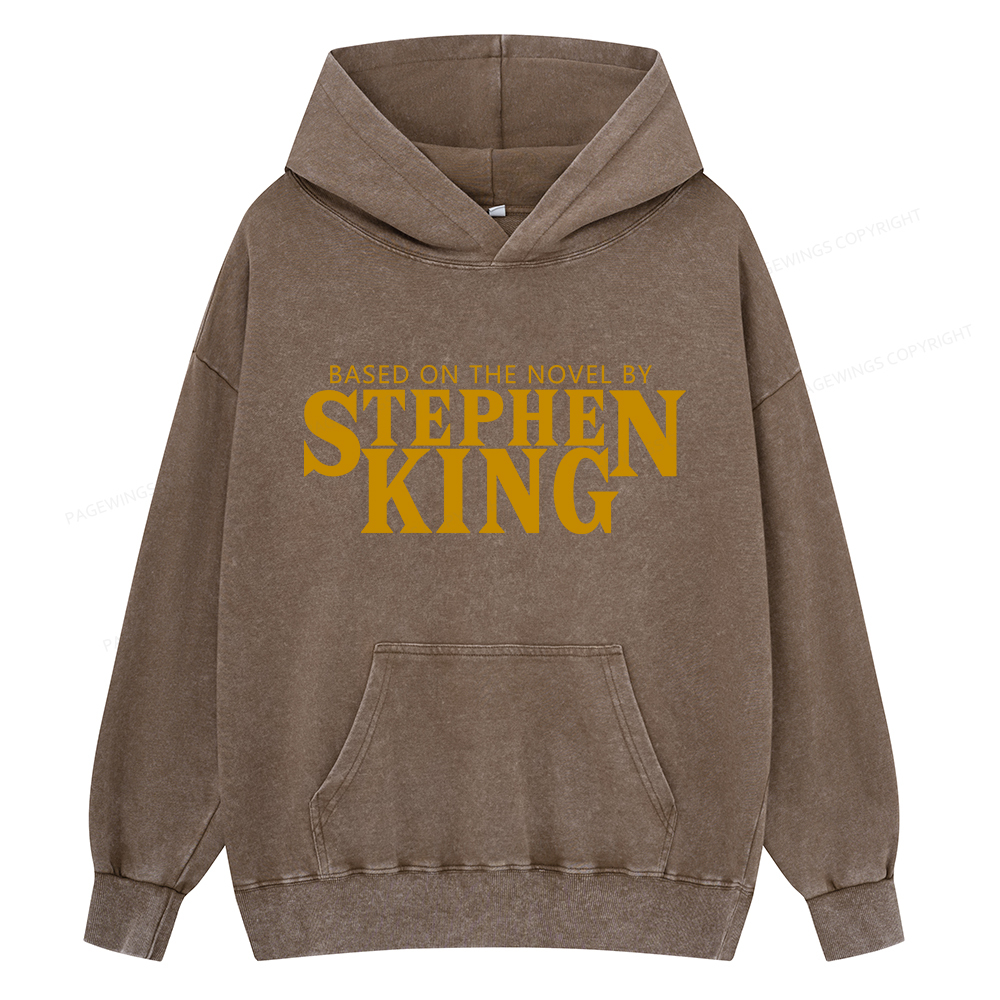 Pagewings Personalized Quotes Unisex Washed Hoodie