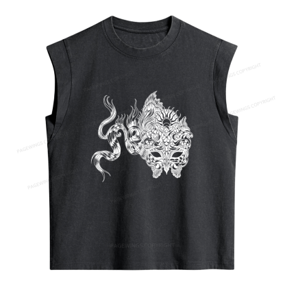 Pagewings Fantasy Bookish Women's Washed Tank Top