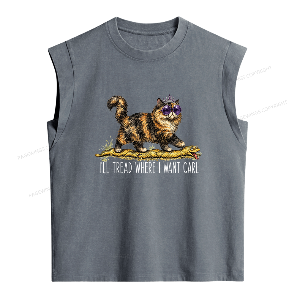 Pagewings Sci-Fi Reading Women's Washed Tank Top