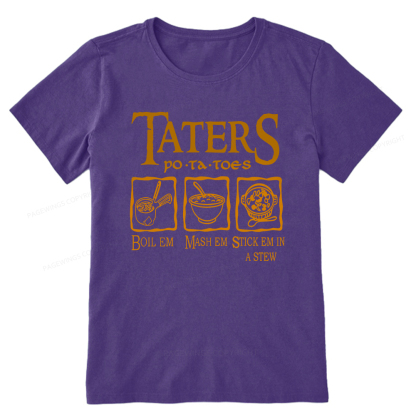 Pagewings Taters PoTaToes Unisex Classic T-shirt