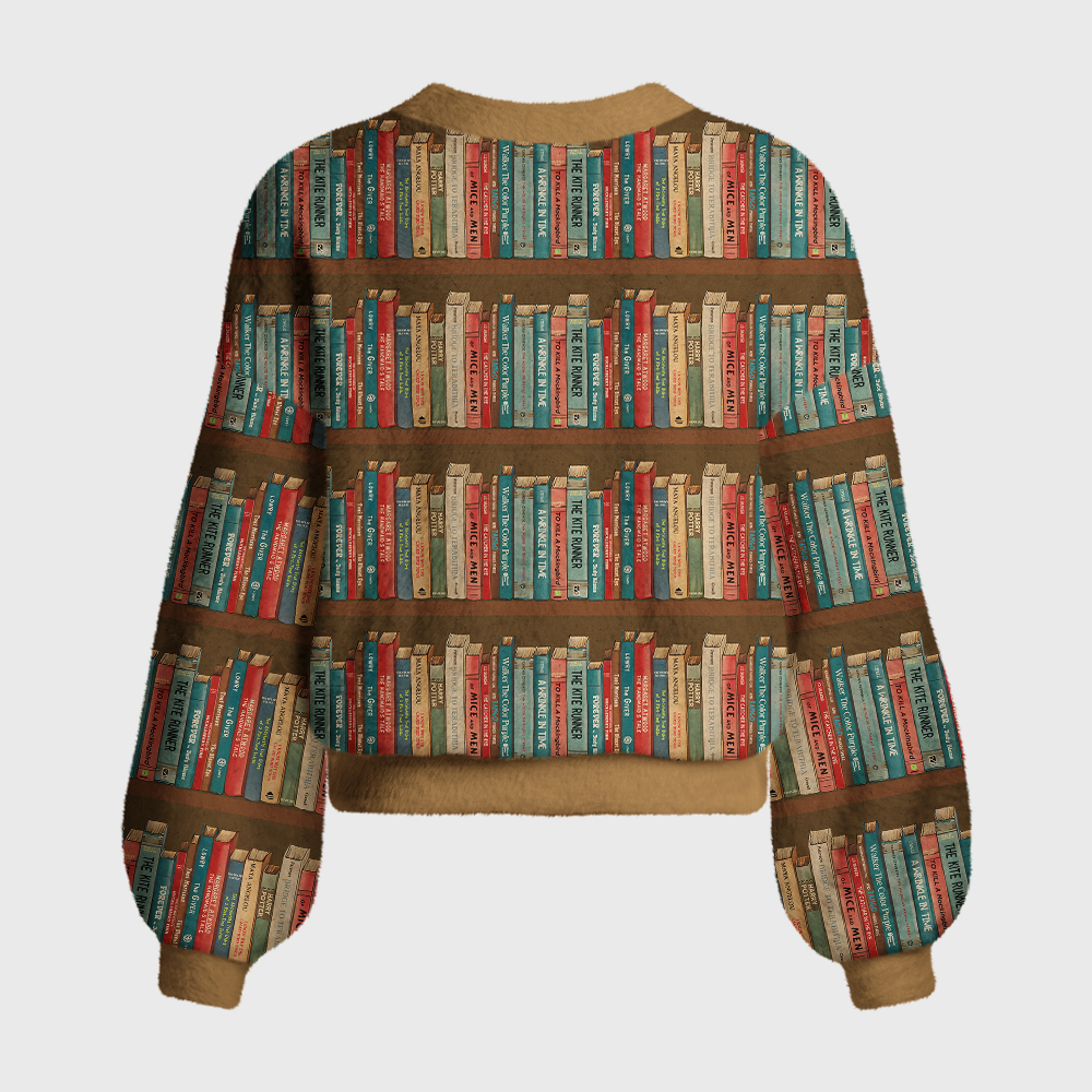 Pagewings Bookish Vibe Women's Cardigan Sweater