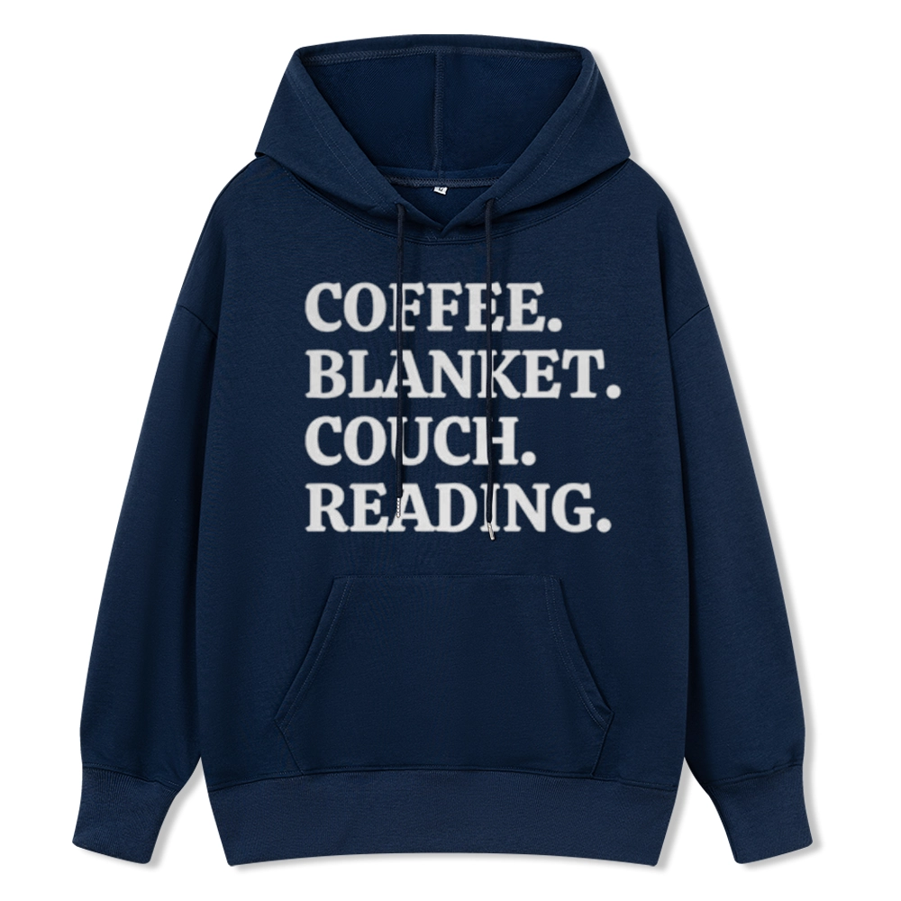 Pagewings Coffee Blanket Couch Reading Unisex Classic Hoodie