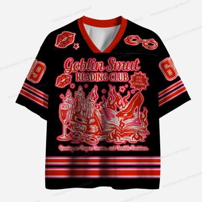 Pagewings Goblin Smut Reading Club Unisex Mesh Jersey