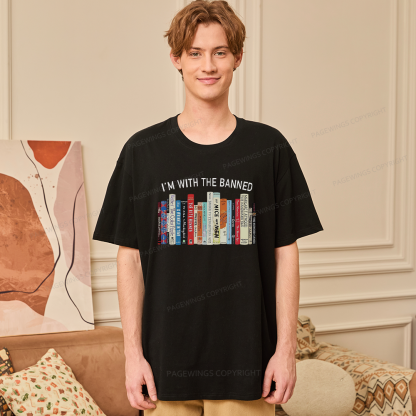Pagewings I'm With The Banned Reading Unisex Classic T-shirt