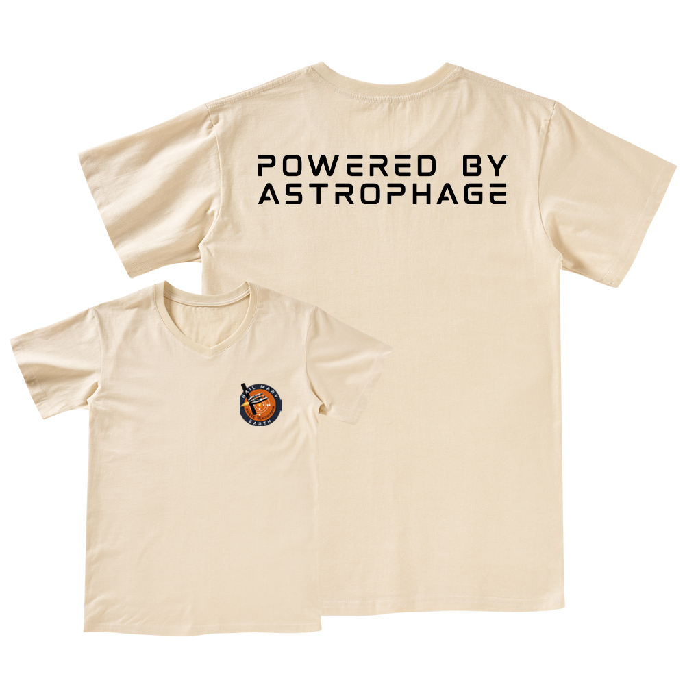 Pagewings Powered By Astrophage V-neck T-shirt
