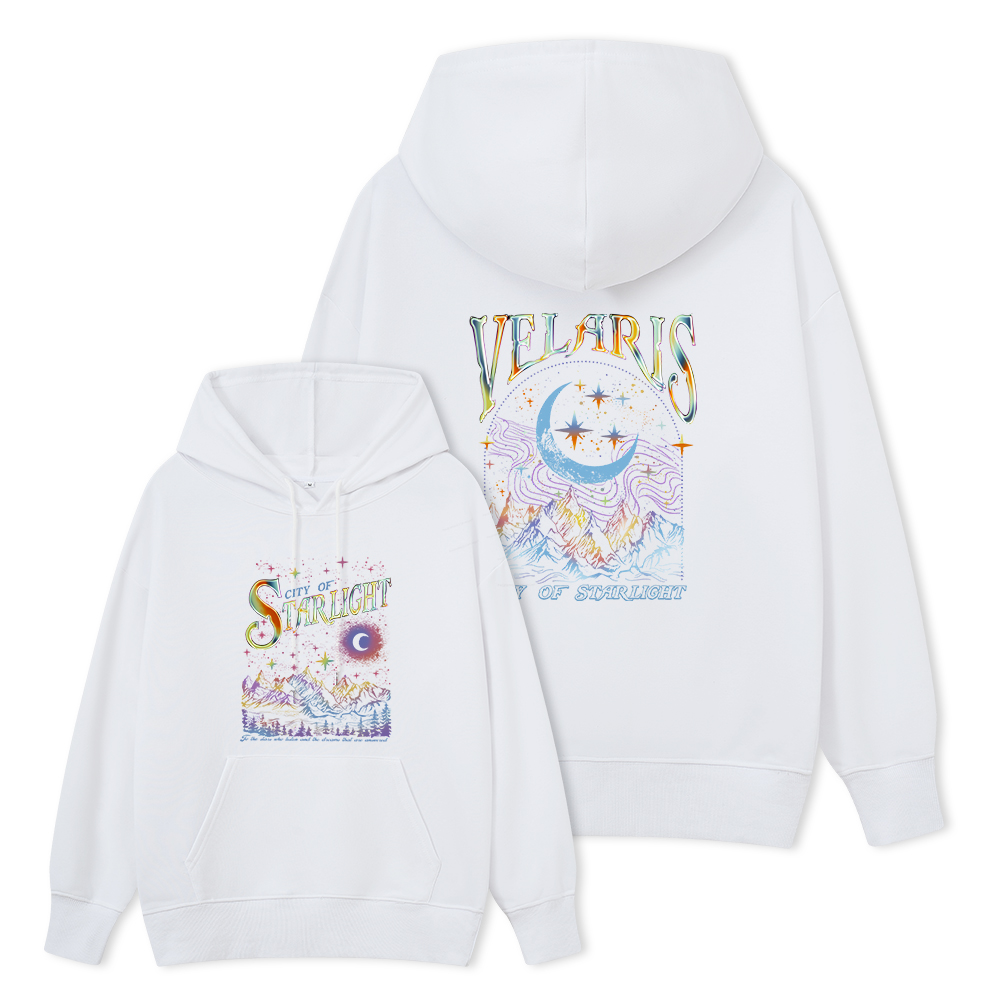 Pagewings Velaris City Of Starlight ACOTAR Two-Sided Unisex Classic Hoodie