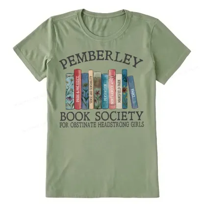 Pagewings Pemberley Book Society Unisex Classic T-shirt
