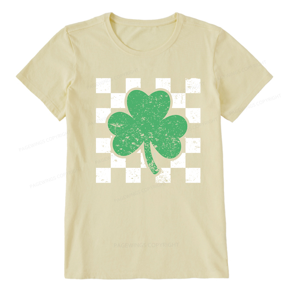 Pagewings St Patrick's Shirt, Shamrock Shirt Unisex Classic T-shirt