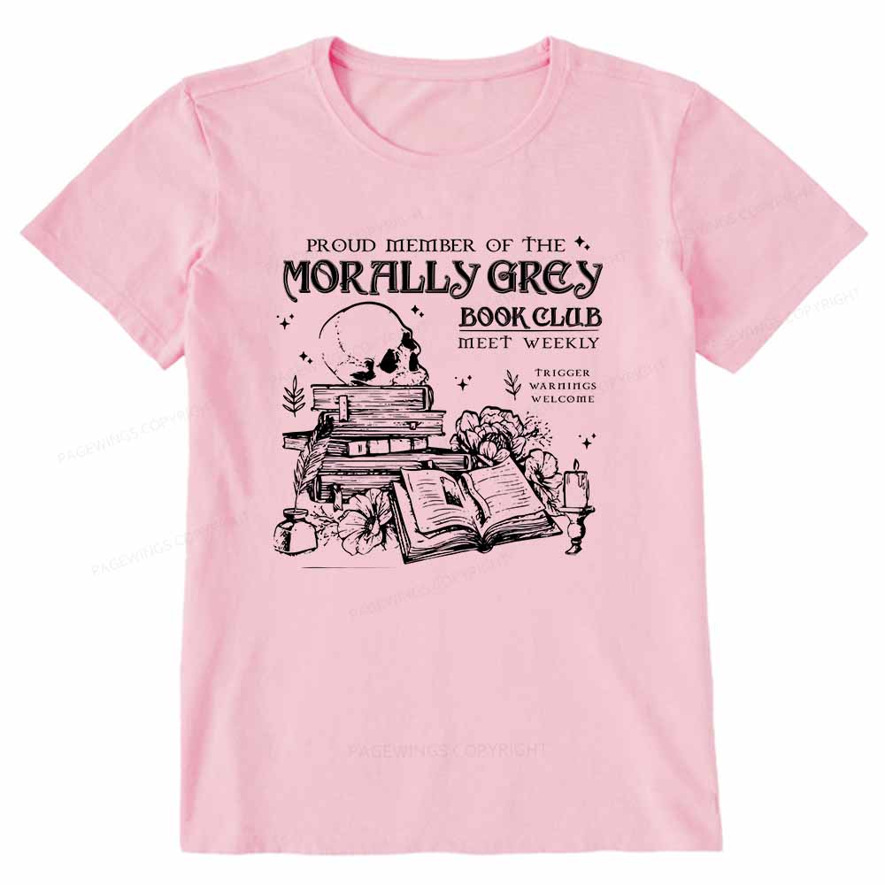 Pagewings Morally Grey Book Club Unisex Classic T-shirt