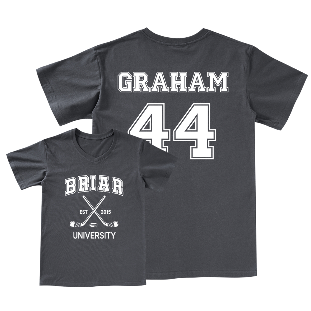 Pagewings Hockey Romance V-neck T-shirt