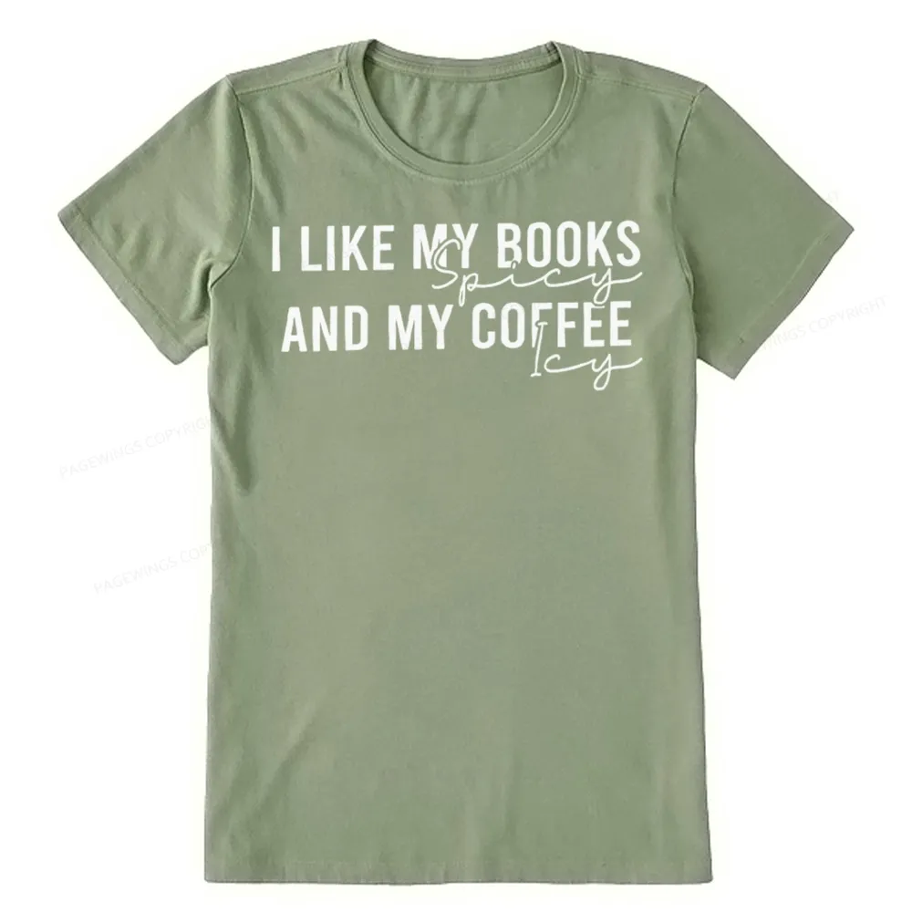 Pagewings I Like My Books And My Coffee Unisex Classic T-shirt